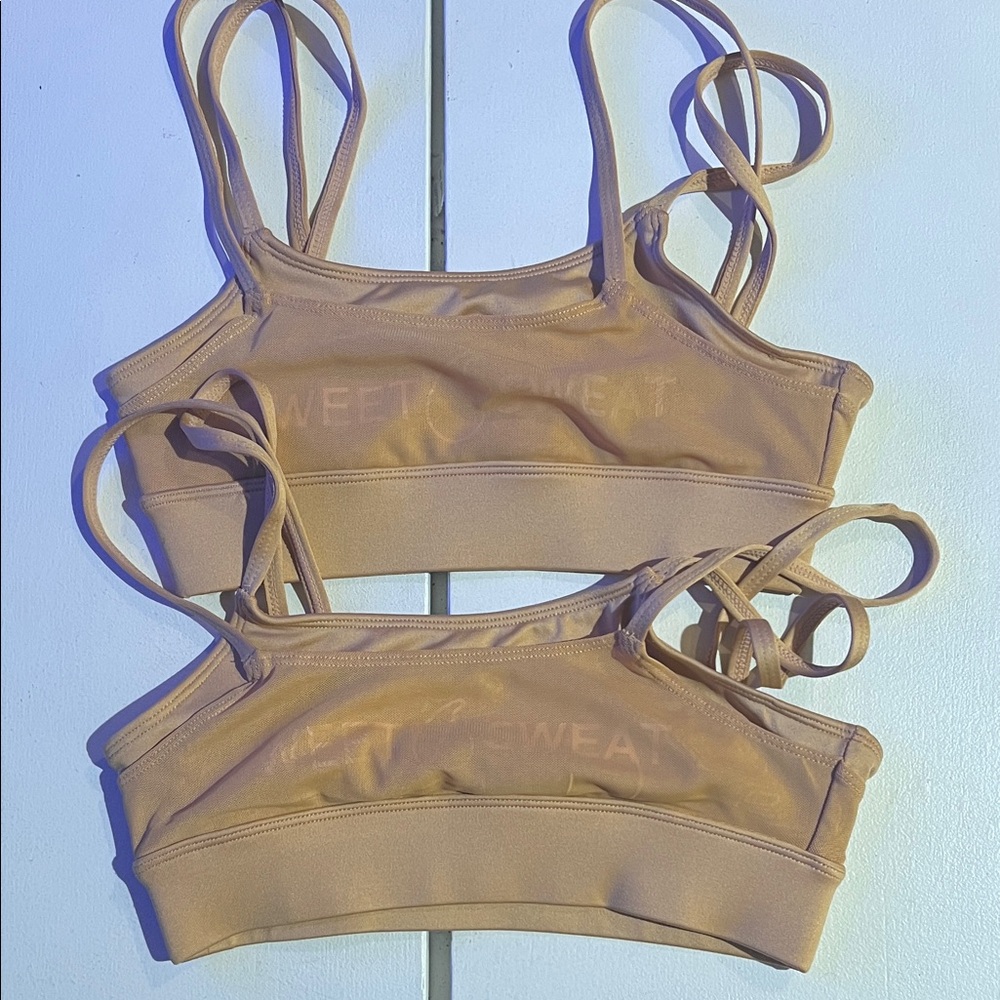 Sweet sweat, fitness bra bundle of two XS
